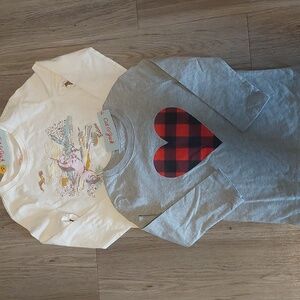 Cat & Jack long sleeve t-shirt bundle.